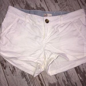 White shorts